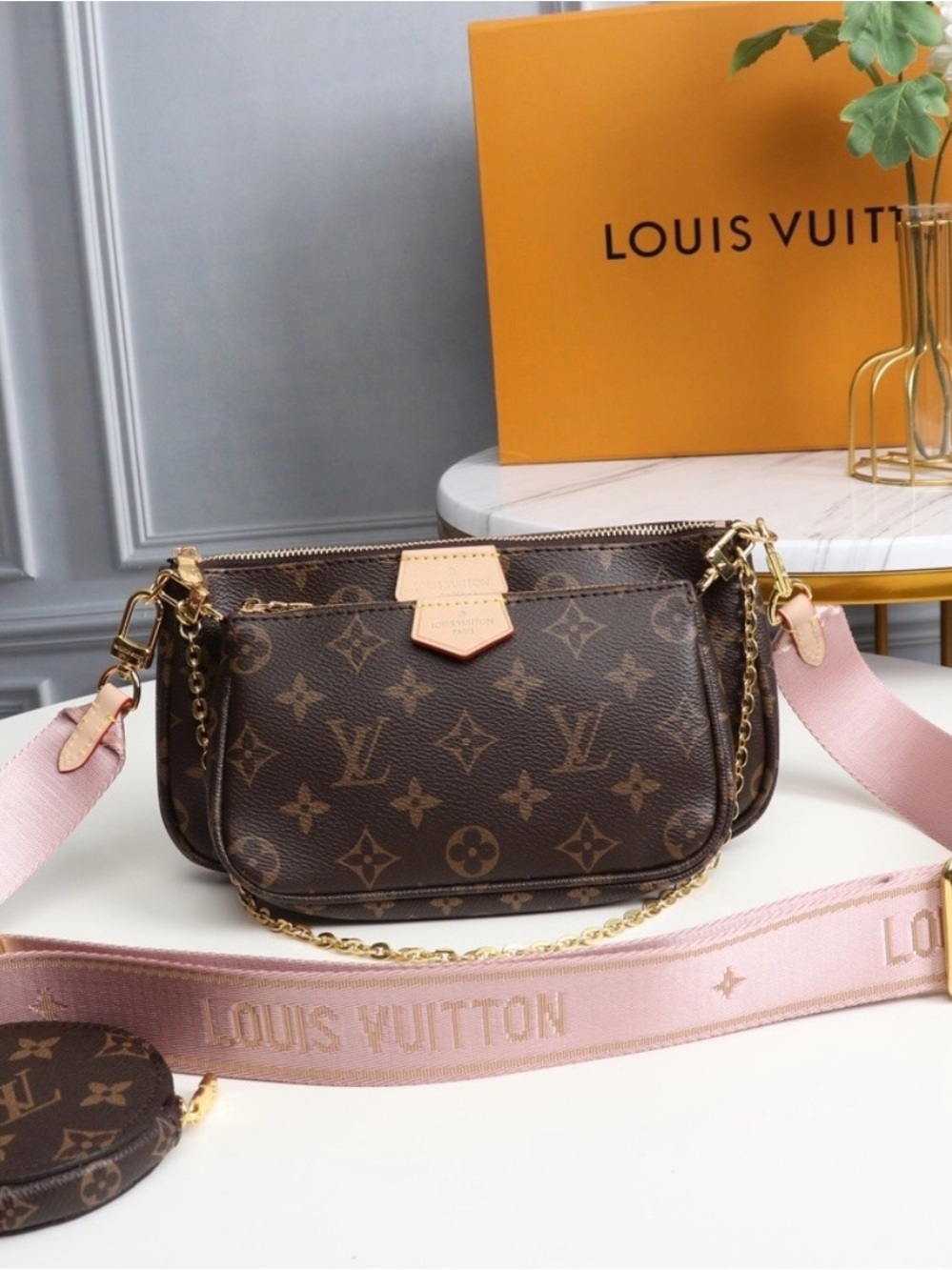 Crossbody bag monogram